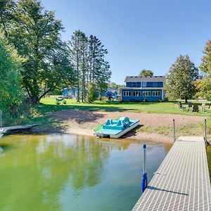 Вилла Lakefront Cabin With Fire Pit In Frederic! Лак Exterior photo