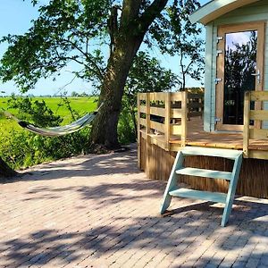 Вилла Tiny House Aan De Dokkumer Ee Jelsum Exterior photo