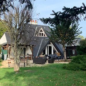 Вилла Maison Champetre Avec Vue Sur Un Etang La Bussiere  Exterior photo