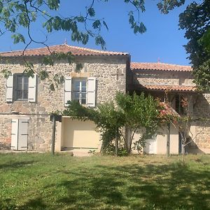 Вилла Logement Dans Maison En Pierre A La Campagne Bazens Exterior photo