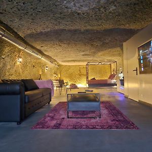 Апартаменты Troglodyte Loft Saint-Etienne-de-Chigny Exterior photo