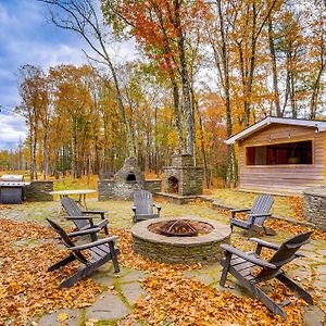 Вилла Private Hot Tub On 10 Acres Cozy Catskill Getaway Exterior photo