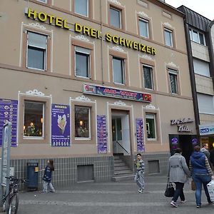 Hotel Drei Schweizer Нойвид Exterior photo