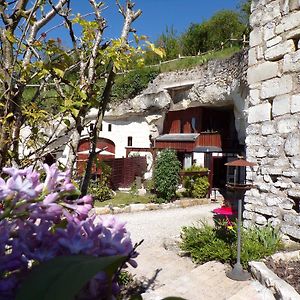 Bed and Breakfast Les Troglos De Beaulieu Лош Exterior photo