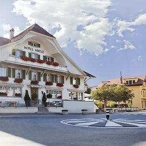 Hotel Gasthof Kreuz Конольфинген Exterior photo