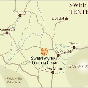 Отель Sweetwaters Tented Camp Наньюки Exterior photo