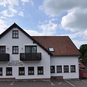 Отель Landgasthof Lang Zum Adler Oberkalbach Exterior photo