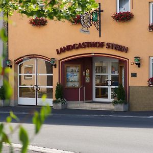 Отель Landgasthof Zum Stern Хаммельбург Exterior photo