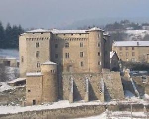 Отель Chateau De Chalmazel Тьер Exterior photo