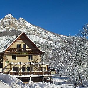 Hotel Restaurant Le Martagon Villars-Colmars Exterior photo