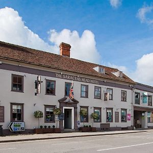 The Saracens Head Hotel Грейт-Данмоу Exterior photo