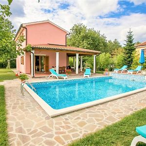 Pleasant Villa Valmonida With Pool, Sauna, Gym And Bbq Zminj Exterior photo