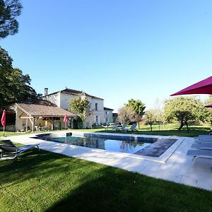 Вилла Belle Demeure Familiale Avec Piscine Proche St Emilion Bossugan Exterior photo