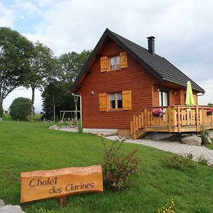 Вилла Chalet Des Clarines Saint-Genes-Champespe Exterior photo