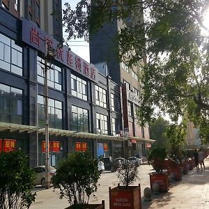 Thank Inn Chain Hotel Shanxi Xianyang Train Station Exterior photo