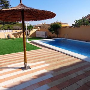 Family Villa In Benifayo With Year Round Private Pool Exterior photo