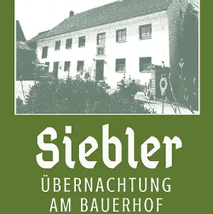 Апартаменты Siebler Ubernachtungen Am Bauernhof Вольнцах Exterior photo