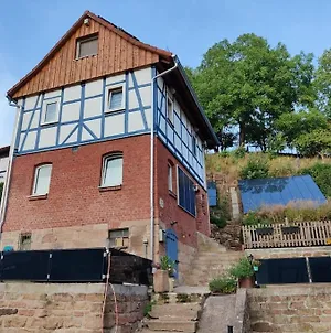 Gemutliches Fachwerkhaus Im Mittelgebirge Hessen Thuringen Herleshausen Exterior photo