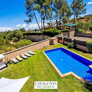 Catalunya Casas Modern And Spacious With Private Pool Close To Bcn Senmanat Exterior photo