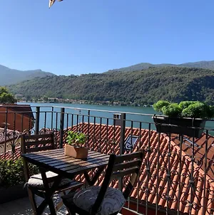 “Airone” - Una Vista Incantevole Sul Lago Di Lugano Порто-Черезио Exterior photo