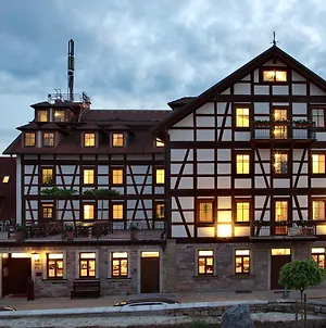 Hotel Deutsches Haus Хаммельбург Exterior photo